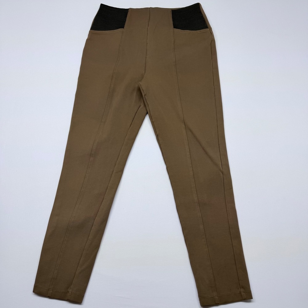 Forever 21 Contemporary Olive Brown High Rise Skinny Ankle Pants Mens Size M